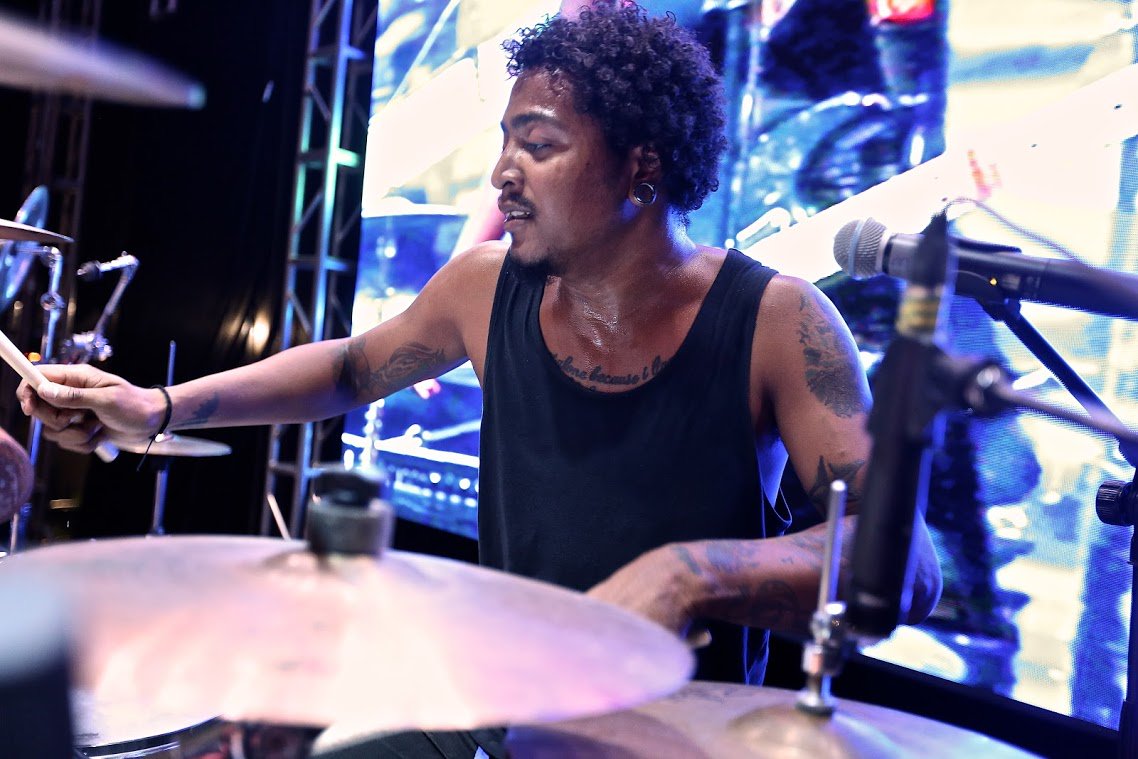 QuantumSplit's tweet photo. We are #QuantumSplit: Meet @Antbob_Drums! Aug. 20 @GramercyTheatre 8PM BE THERE! #NYC #RockWithReason https://t.co/MOUGSbGp8S