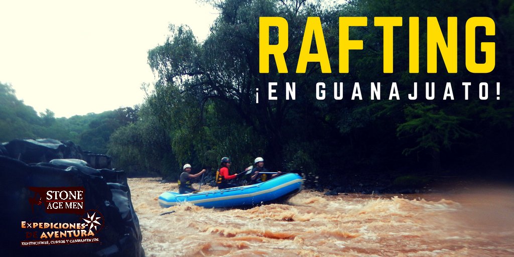 ¡CUPO LIMITADO! Expedición de rafting en #Guanajuato
Checa el vídeo:bit.ly/2aW8vtf
#AventuraEnGuanajuato