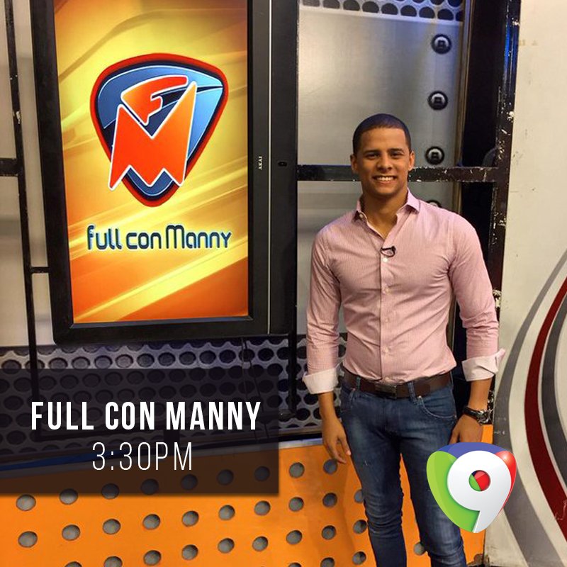 ColorVisionC9's tweet photo. Pasa una tarde súper divertida con lo mejor de #FullConManny a las 03:30 pm ¡No te lo pierdas! https://t.co/liooCquht9
