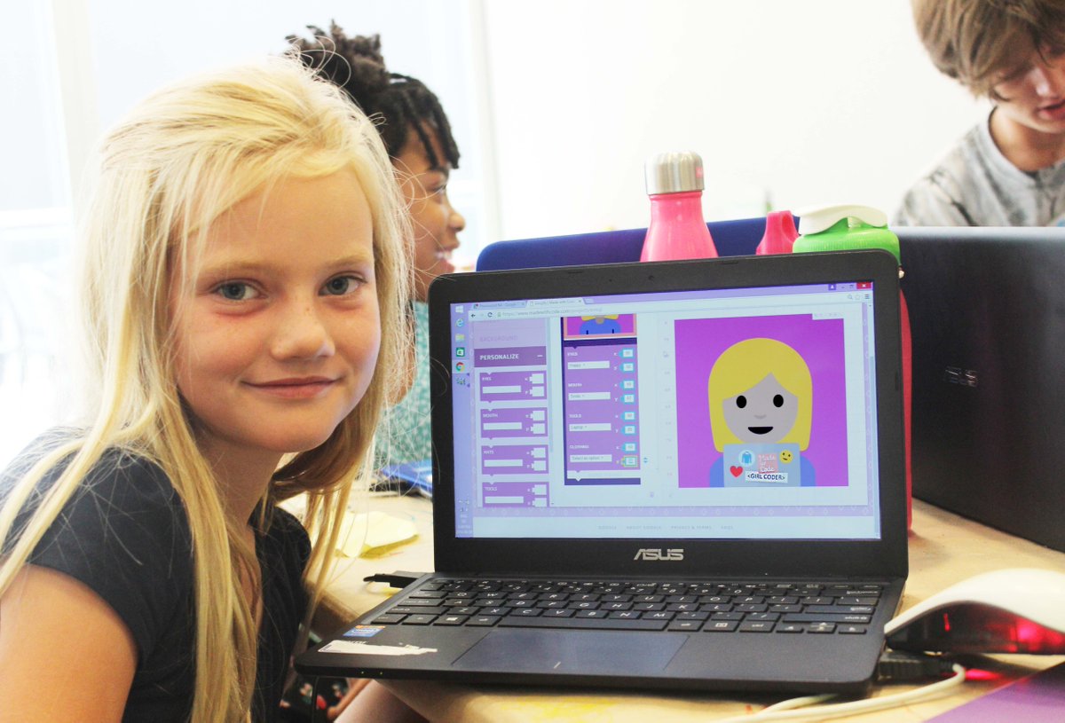 learningcode's tweet image. Our #GirlsLearningCode Digital Artists used #emojify to illustrate what their futures might look like✨ @madewithcode