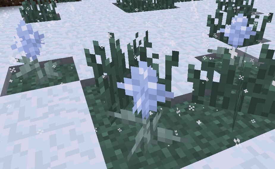 beta_mcpe1's tweet photo. RETWEET if you would like more snow plants in snow biomes, in the future of #MCPE? :D https://t.co/9CnJkg9qDi