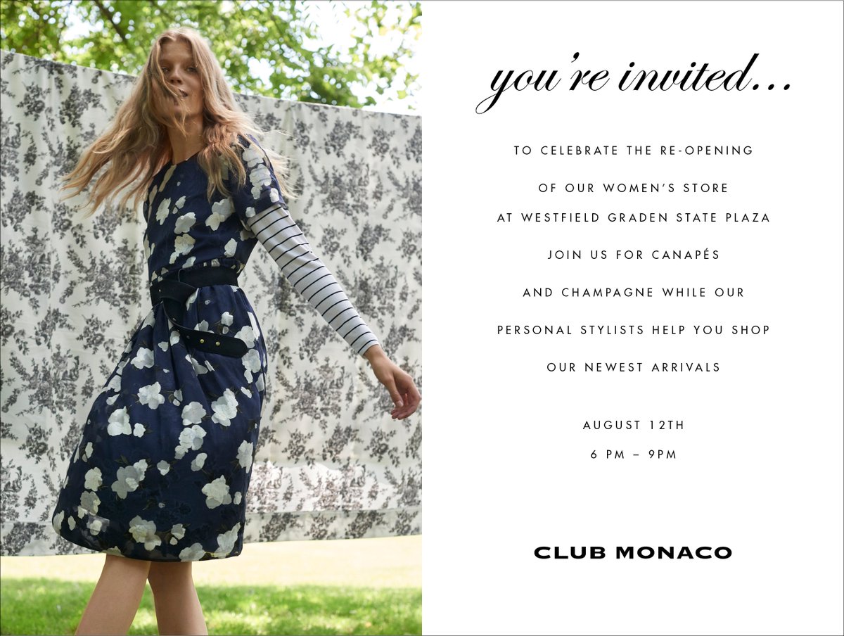 We've redecorated! Visit our women's shop at <a href="/GSPlaza/">Garden State Plaza</a> in Paramus, New Jersey, this weekend for some special treats.