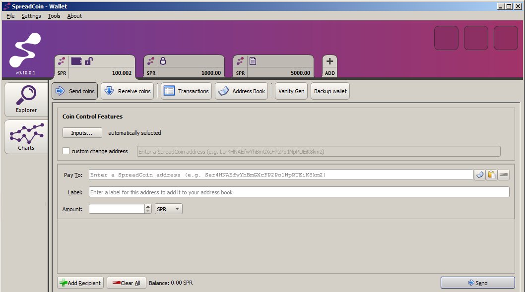 SpreadCoinTeam's tweet image. New Core wallet for $SPR coming soon!