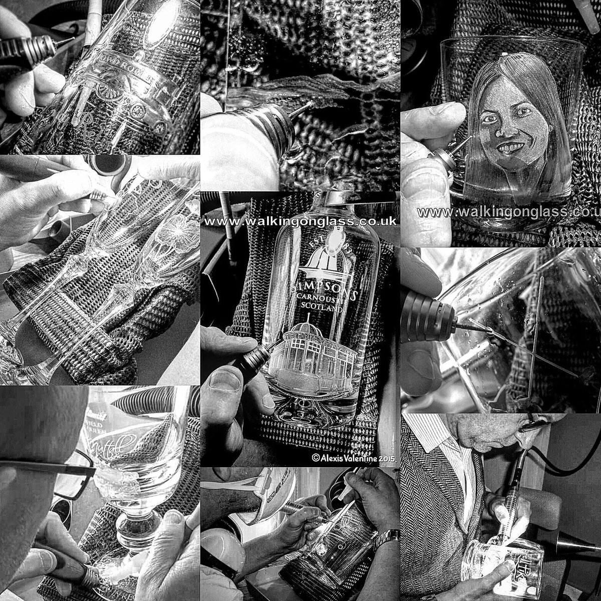 GlassForWalkers's tweet photo. From #Dental #tech to #glassartist I've been making people happy with my #glassengraving since 2013! #simchahour https://t.co/BpP3Pxdpyc