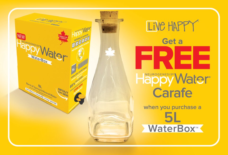 LiveHappyWater's tweet photo. Thirsty? Grab a #happyshot @ @LondonDrugs Guildford! Deals+demos+BOGO's! Come by from 11a-3p! #livehappy #shoplocal https://t.co/yntNA6Euh9