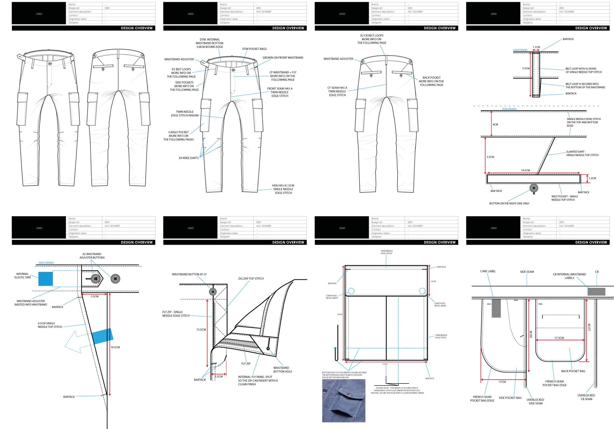 tech pack cargo pants