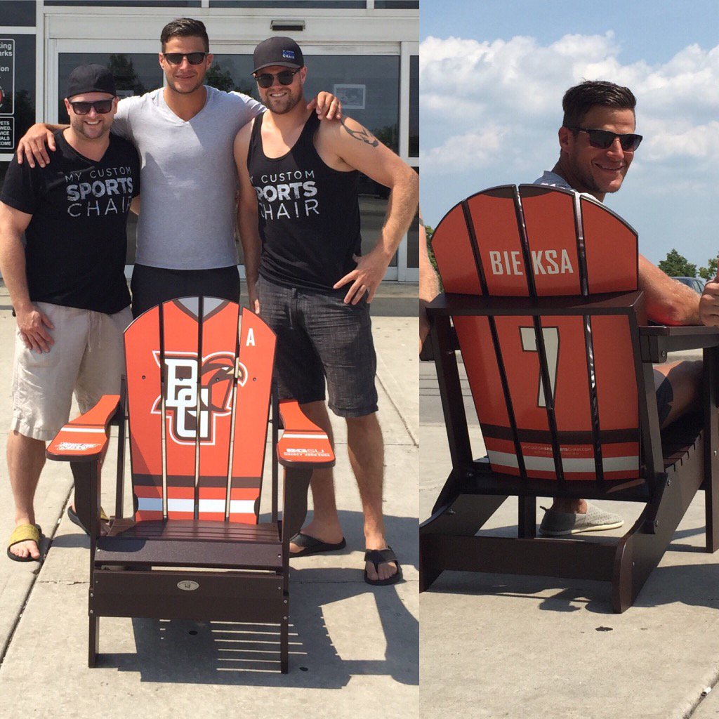 Kevin Bieksa (@kbieksa3) on Twitter photo Thx to my boys @My_CSC for my custom BGSU chair! <a href="/bgsu/">Bowling Green State University</a> <a href="/FalconAlumni/">Bowling Green State University Alumni Association</a>
Check them out at: mycustomsportschair.com Thx to my boys @My_CSC for my custom BGSU chair! <a href="/bgsu/">Bowling Green State University</a> <a href="/FalconAlumni/">Bowling Green State University Alumni Association</a>
Check them out at: mycustomsportschair.com