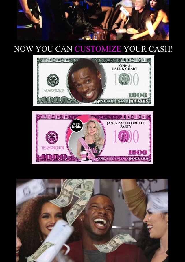 MyMoneyMe's tweet image. The Cash Cannon #moneyme