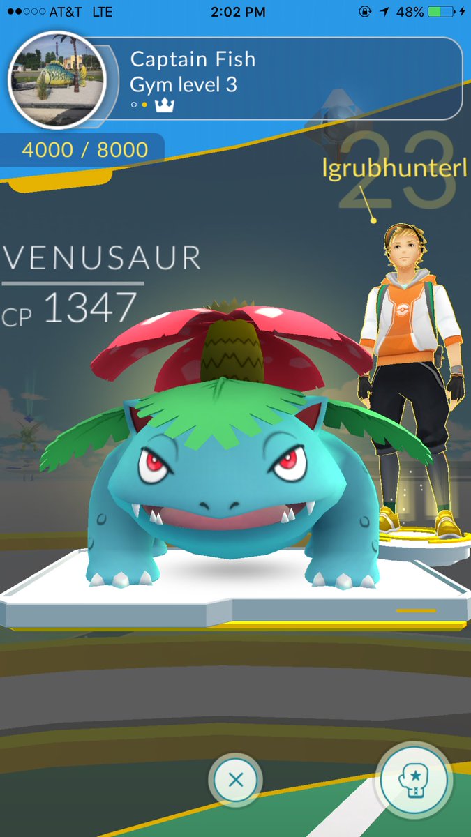 JTaylor1983's tweet photo. Picked my kids up from school and decided to take down a few gyms. #TeamInstinct @PGOTeamInstinct @TeamInstinctIN https://t.co/ELcB1Xau3o