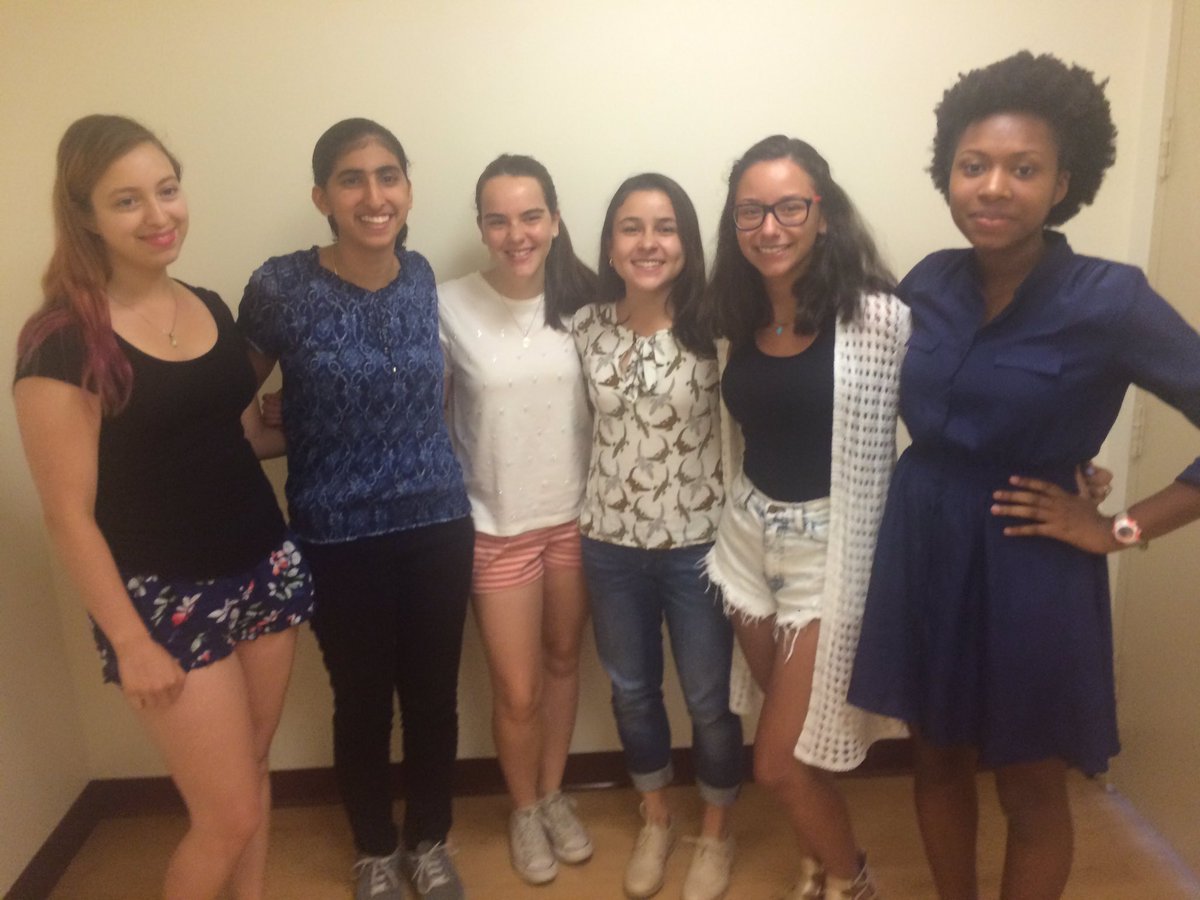 c_keefe's tweet photo. These ladies won coveted time slots during tomorrow's @nyugstem symposium! Congrats! 🎉🎉🎉 https://t.co/tEU1EB9EED