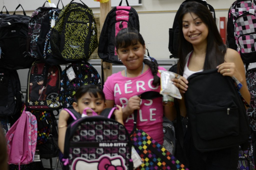 BayAreaProud's tweet image. Residents line up for @PackABack giveaways!  Tomorrow at Sacred Heart Community Service 9am-4:30pm