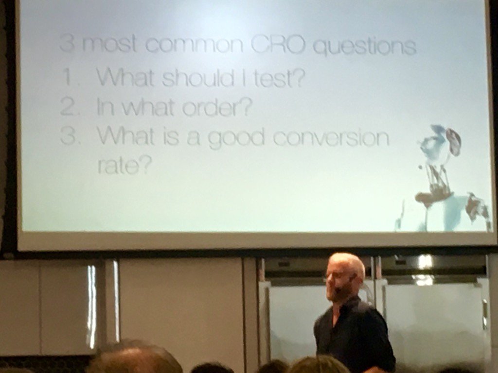 3 most common CRO questions - <a href="/oligardner/">Oli Gardner</a> #seerccq <a href="/SeerInteractive/">Seer Interactive</a>