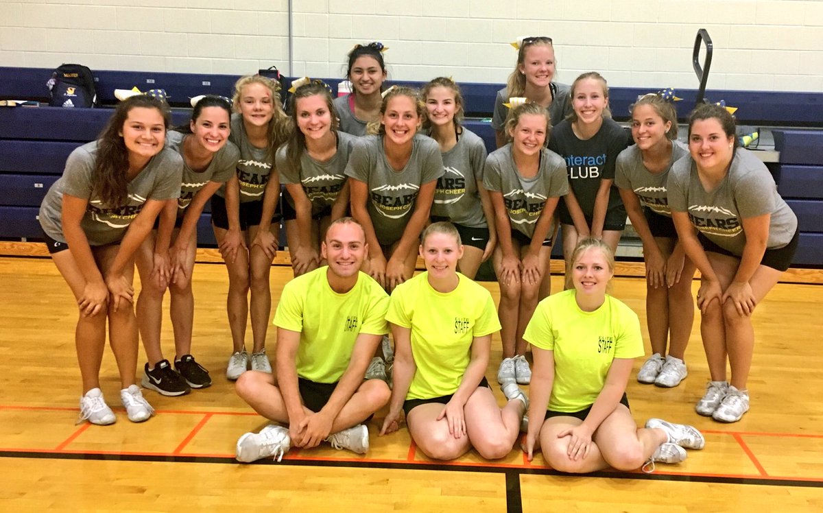EliteCheerInc's tweet photo. Such a great day with #StJosephHS!! #spreadthesmiles #itseLITe2016 https://t.co/V8IT9qOHyi
