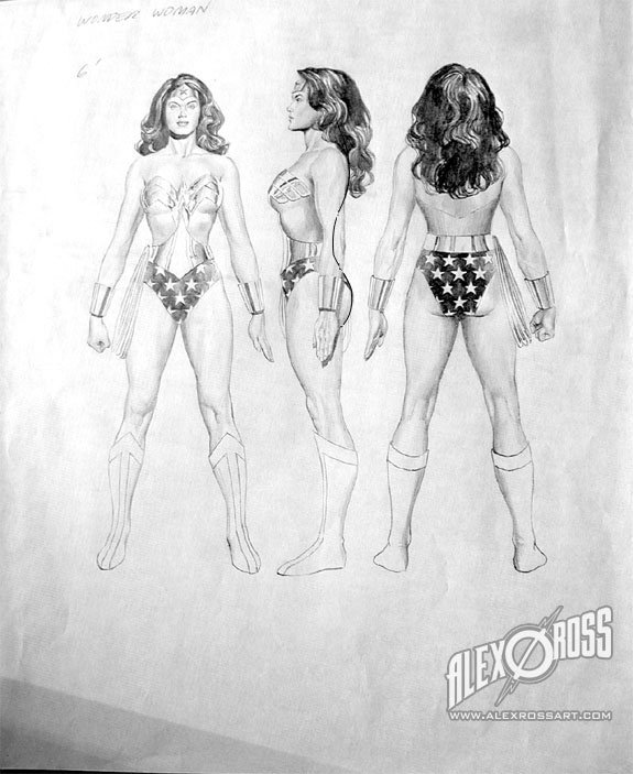 Modelsheet of wonder-woman 

#DCcomics #animation #2d #drawing #turnarounds