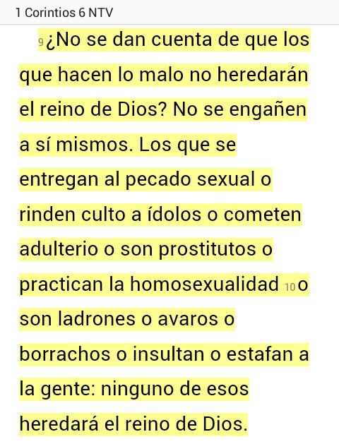 Yir_09's tweet photo. No lo digo yo, lo dice la biblia.
1 Corintios 6
#firmepormamaypapa https://t.co/Hv94t9Pxuk