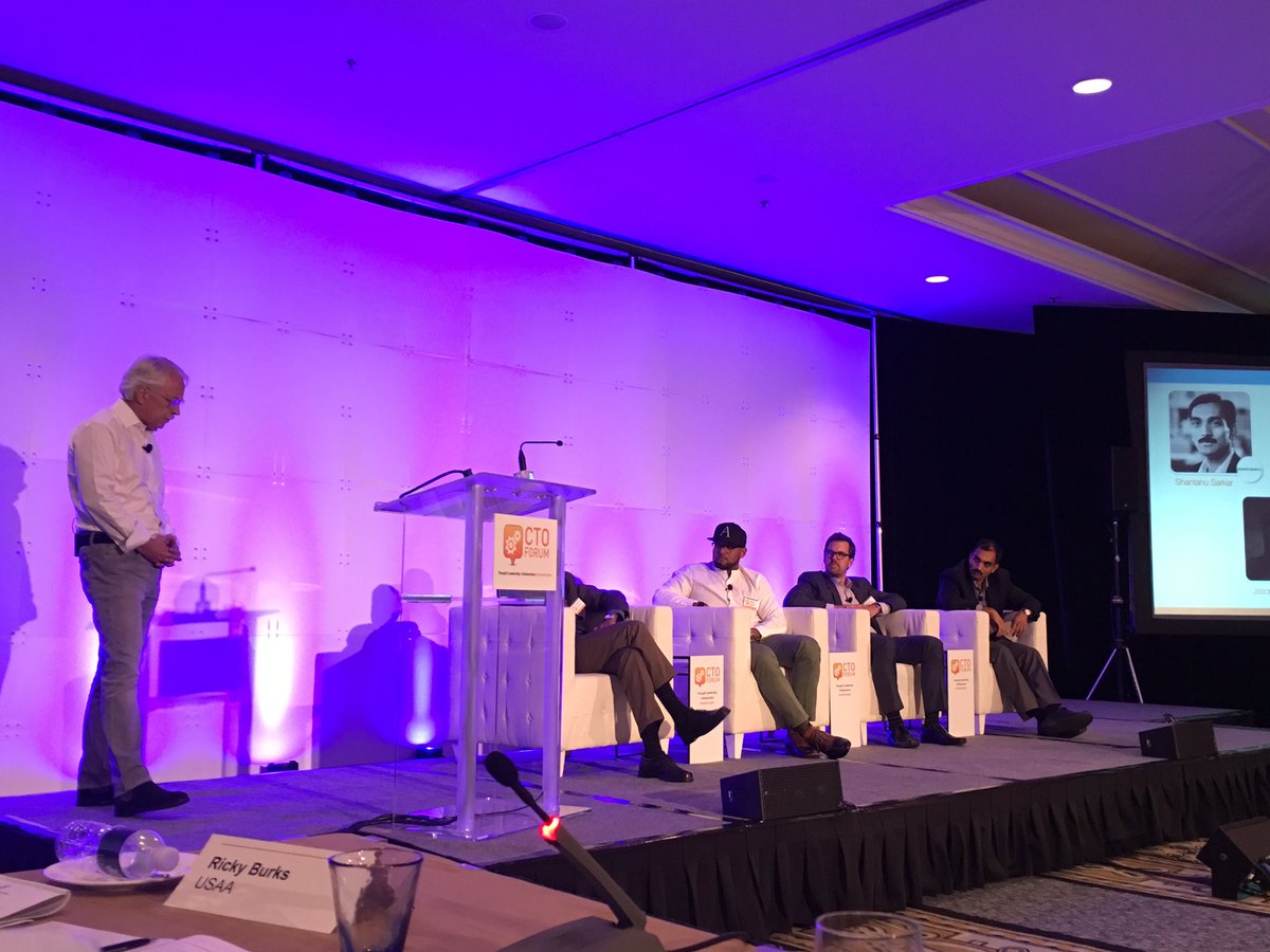 Wrapping up day 1 of Rethink Engineering conference held by <a href="/CTOForum/">CTO Forum</a> !  Great presentations and panels today!