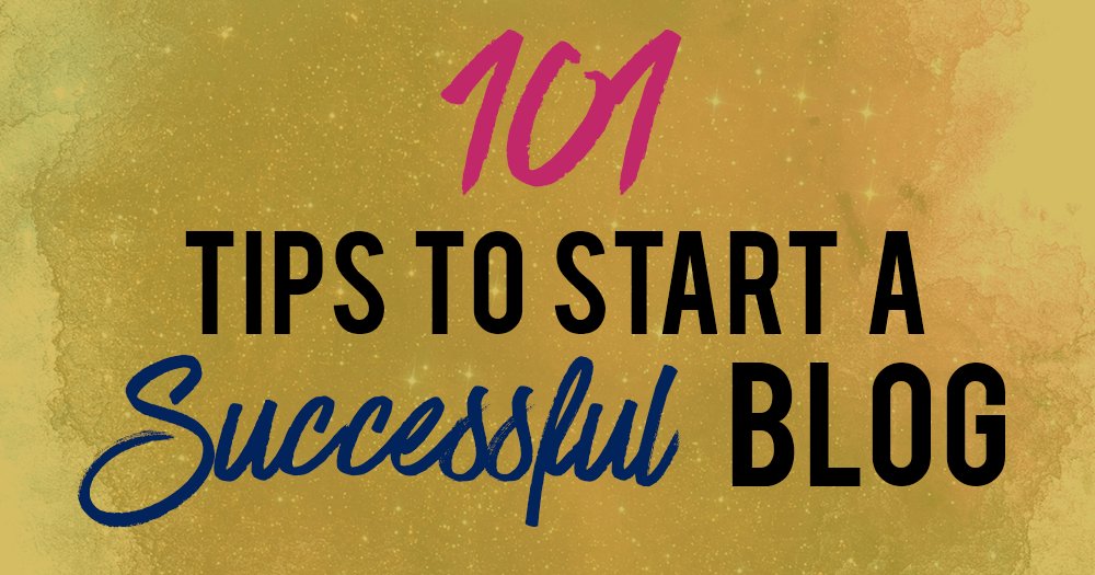 101 Tips From Top Experts On How To Start A Successful Blog bit.ly/2b0LrH8 via <a href="/raelyntan/">Raelyn Tan</a> #blogging