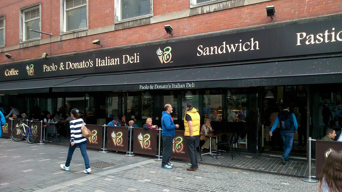 Let's build a wall around <a href="/PDItalianDeli/">P & D Italian Deli</a> to keep them &amp; their cakes here safe from #Brexit