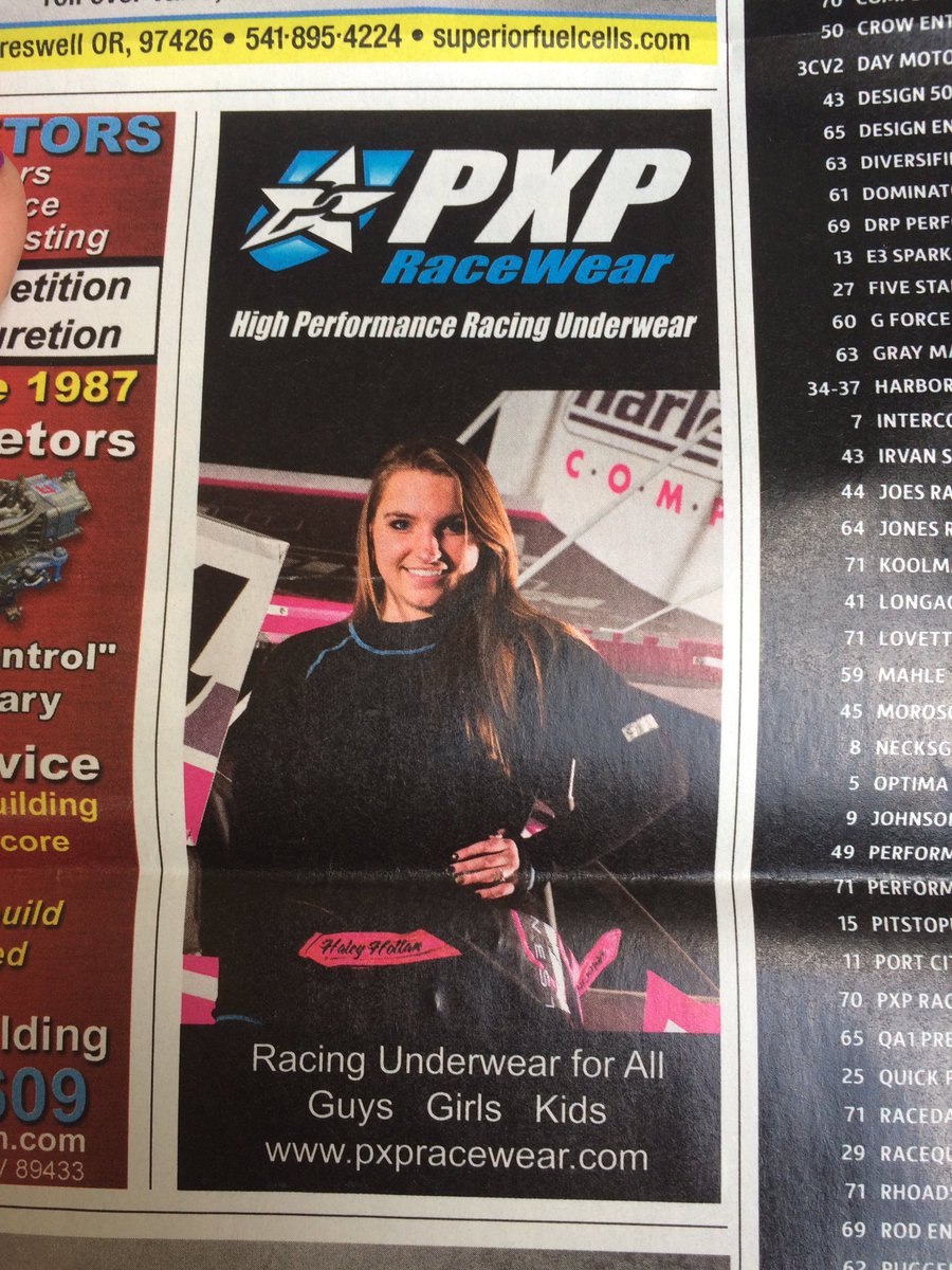 @haleyhollan14 @DrivenMidwest @circletrack Haley in the 11/2016 Issue @NOW600Series