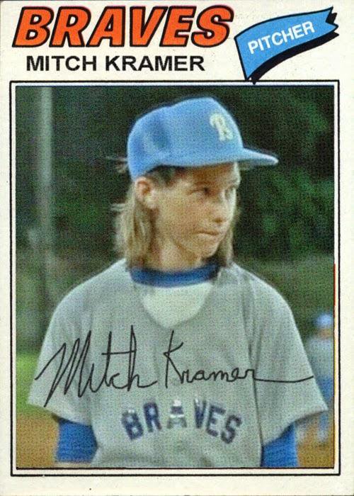 May '76: after hurling a complete game Mitch Kramer heroically takes brutal paddling to allow his friends to escape.
