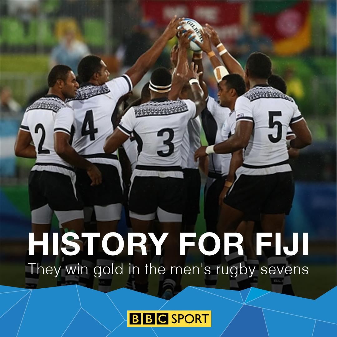 [리우올림픽] 피지 역사상 첫 메달을 따낸 피지 럭비팀 | 인스티즈
