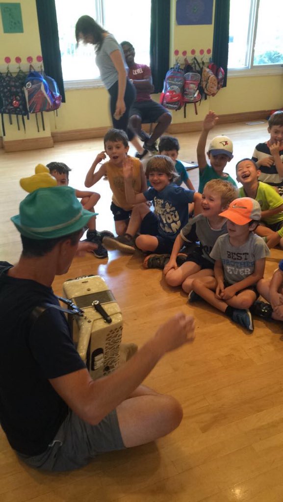 JollyRanchers25's tweet image. The laughter in James Funny Hat is contagious! Us and the @jawbreakers2016 enjoyed it so much!!! @banburykidscamp