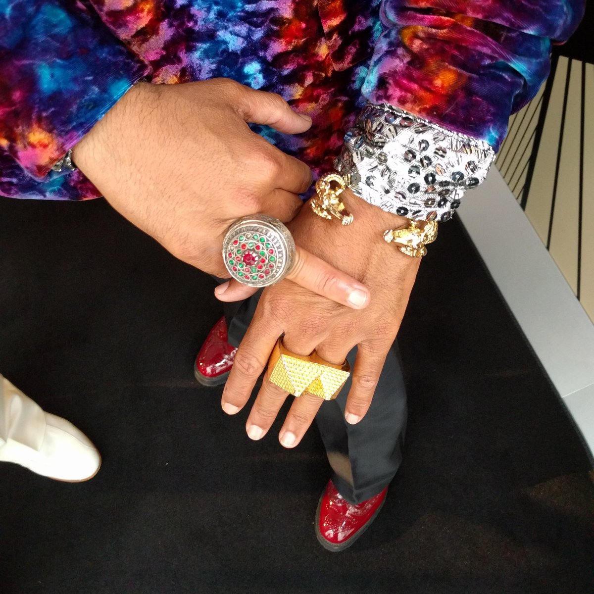 netflix's tweet image. It&apos;s 1977 and we are at #TheGetDown premiere in the Bronx.