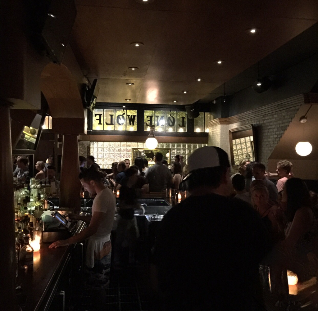 It's dark, it's cool, and we've got drinks. #dogdays