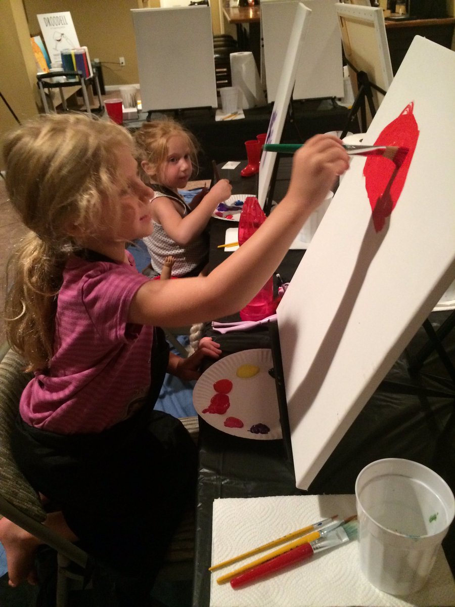 Droodell's tweet image. Kids parties are always fun with Droodell! Sign up for one today at droodell.com under private parties👭