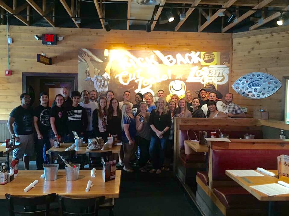 KellyPanagiotou's tweet photo. The coworkers that turned into family❤️ #rip458 https://t.co/aSOYqJFB4w