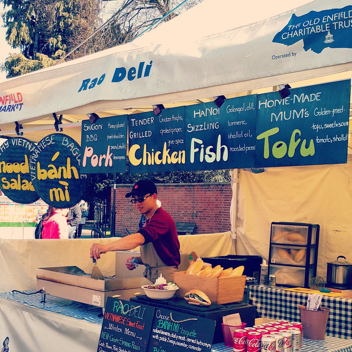 Raodeli's tweet photo. Don't forget Rao will be with you @EnfieldMarket FRI&SAT 11-3 #raobanhmi #freshhomemade #Vietnamese @EnfieldCouncil https://t.co/0vgFScdwdJ