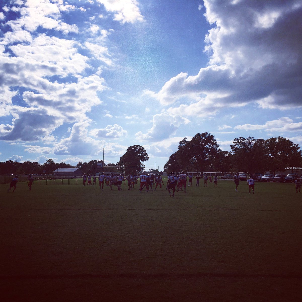 It's 8 days away. God gives us days like this to prepare. #coffeepot #greatamericanrivalryseries #ccredraiders