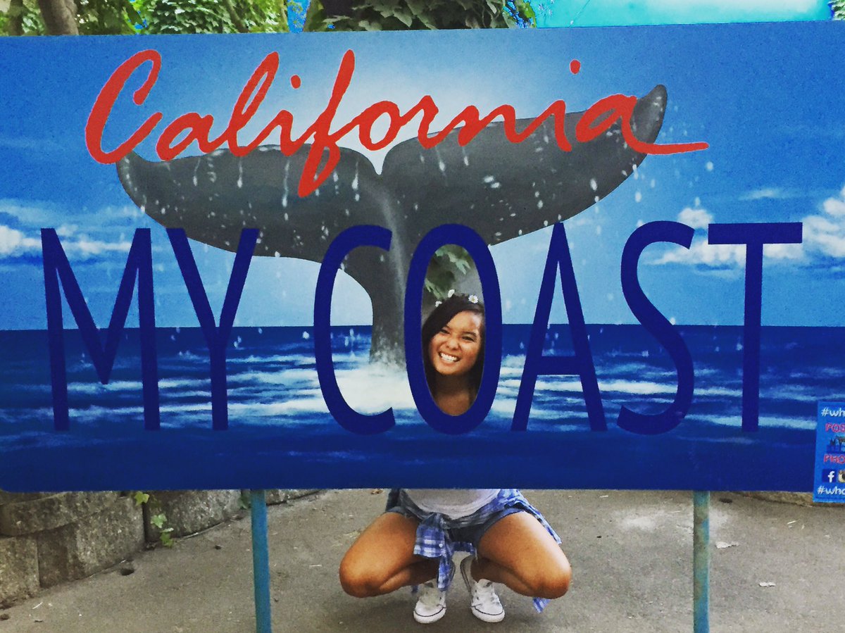 TashaHD_'s tweet photo. Having a 🐳 of a time on the Cali Coast #WhereIGottaGo #goodvibes @collegexpress @GraniteGearHQ https://t.co/skZ7PxebWT