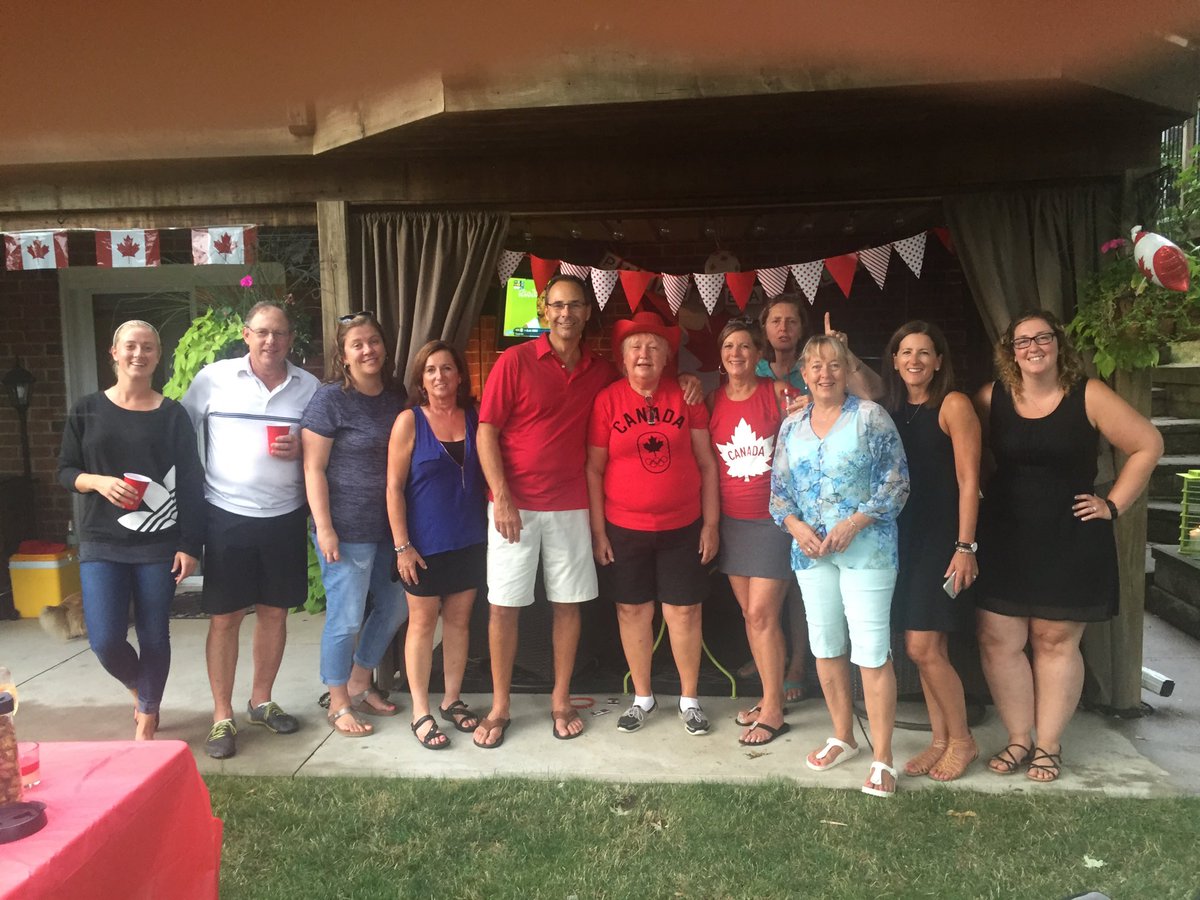 Jennifer0315's tweet photo. Bansley/Pavan Party in Waterdown @cbcsports @CBCOlympics @Olympics https://t.co/nPRNG0W761