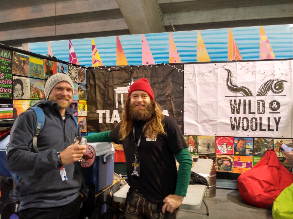 Noah, our first customer of the day went big with a taster of 11.5% Mother Superior barrel fermented tripel