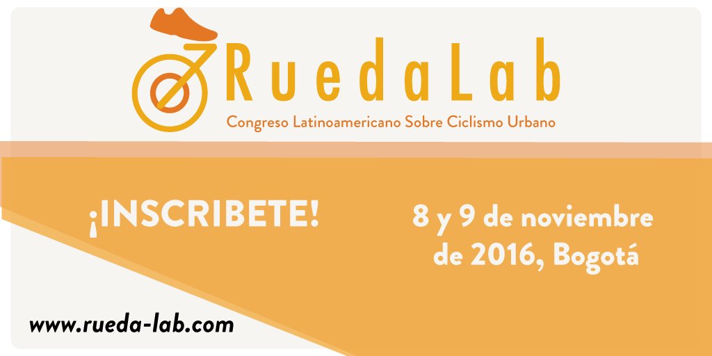 Rueda_Lab's tweet photo. ¿Ya sabes qué es #RuedaLab? Te invitamos al Congreso Latinoamericano sobre Ciclismo Urbano. https://t.co/akgpKn1AqW https://t.co/DLVCE1Gh19