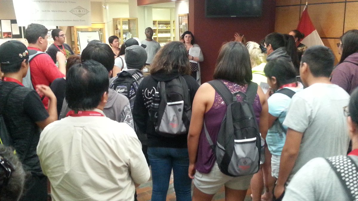 <a href="/AlgomaU/">Algoma University</a> <a href="/Shingwauk_U/">Shingwauk Kinoomaage Gamig (SKG)</a> National #ScienceCamp 4 #youth visits GtLakesForestCntr  <a href="/GCIndigenous/">GCIndigenous</a> saultonline.com/2016/08/inacs-…