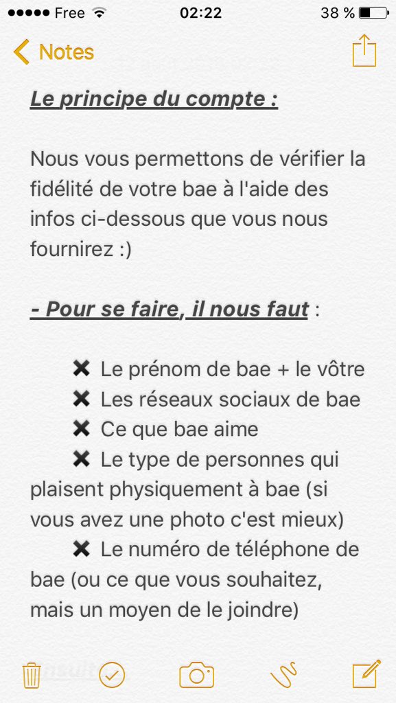 stxpidities's tweet image. ❌ Premier compte français testant la fidélité de bae 
❌RT POUR PARTAGER LE CONCEPT
❌ FOLLOW MUTUELS NÉCESSAIRES