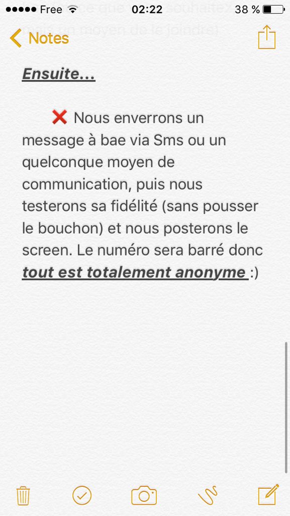 stxpidities's tweet image. ❌ Premier compte français testant la fidélité de bae 
❌RT POUR PARTAGER LE CONCEPT
❌ FOLLOW MUTUELS NÉCESSAIRES