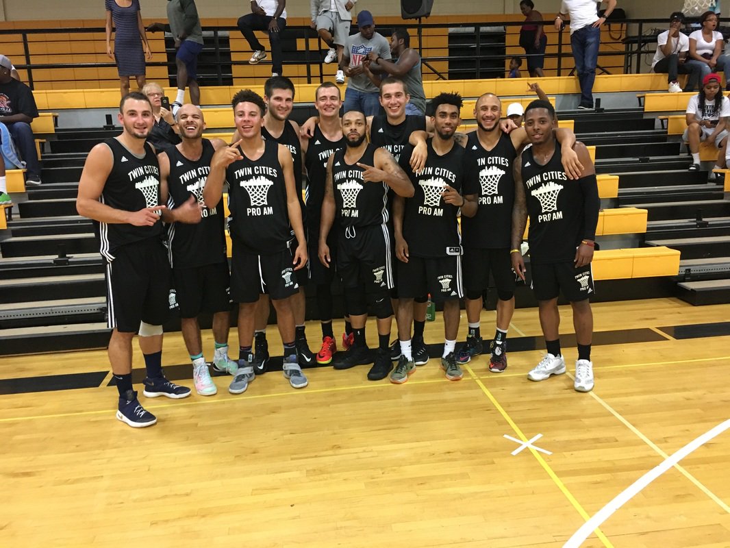 MinorBasketball's tweet photo. Congrats to 'Team Four' winners of the 2016 Twin Cities Pro-Am https://t.co/yzlEzvRjyG #TCProAm https://t.co/hajDVoyEYF