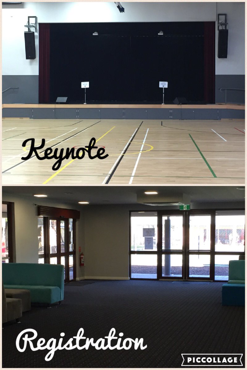 CapesConf's tweet image. One week from today these spaces will look busier!#capesconf16