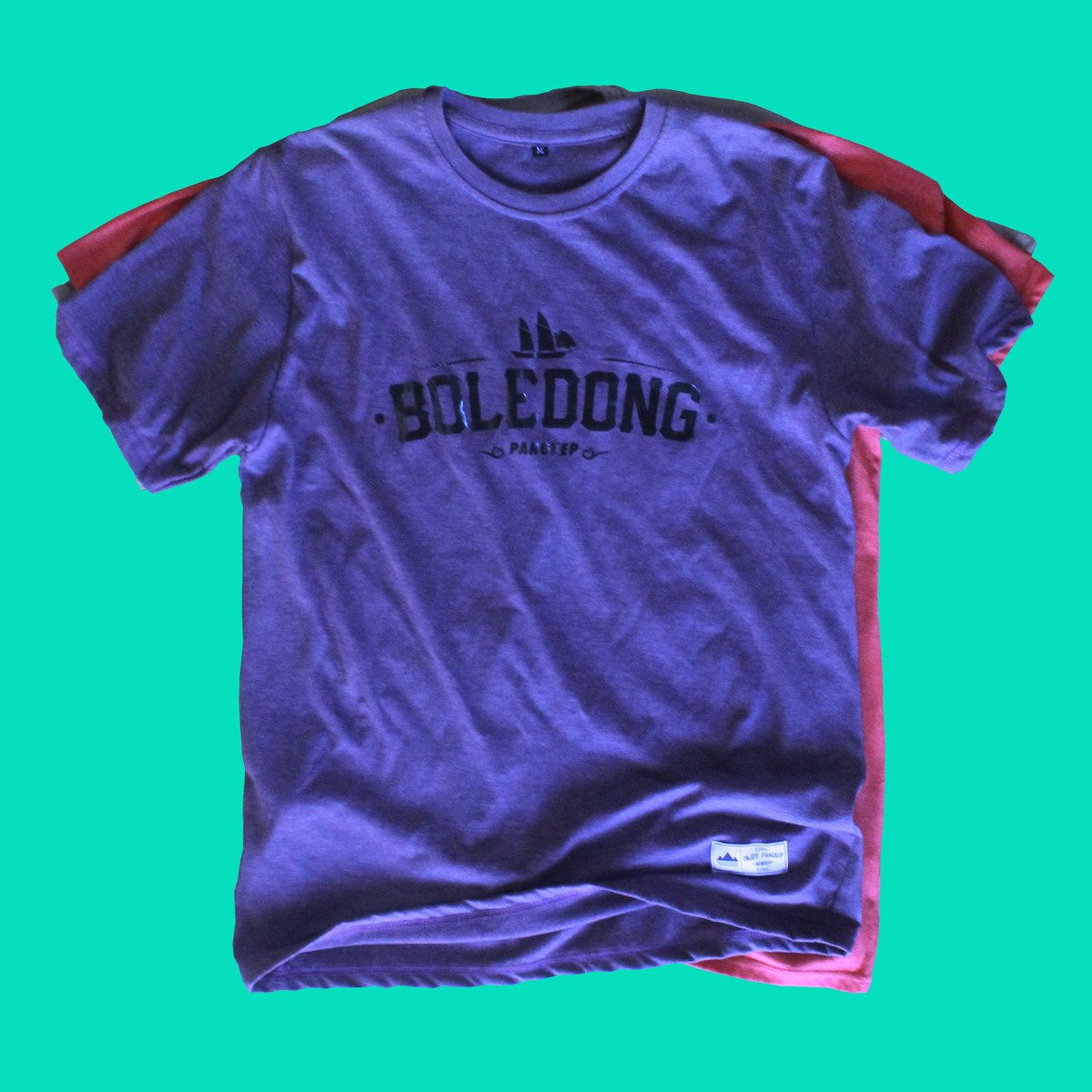 BOLEDONG BOLD | ungu misty | plastisol | ready stock | M, L, XL | harga 85.000