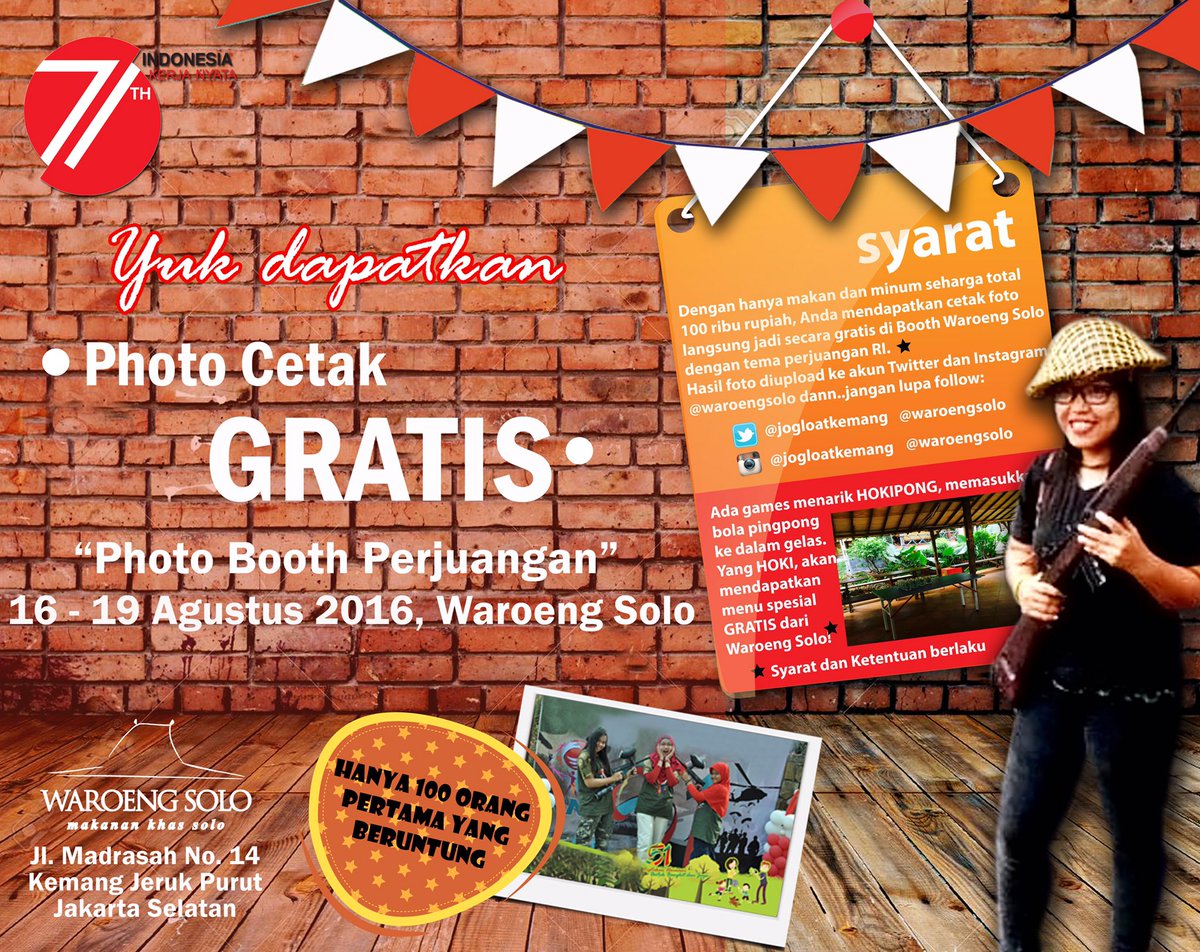 Ingin Merasakan Sensasi Hari Kemerdekaan Ala Solo? Di Waroeng Solo tempatnyaa!! 👇 cc <a href="/rumahsarwono/">Rumah Sarwono</a> <a href="/motorinanews/">Motorinanews</a>