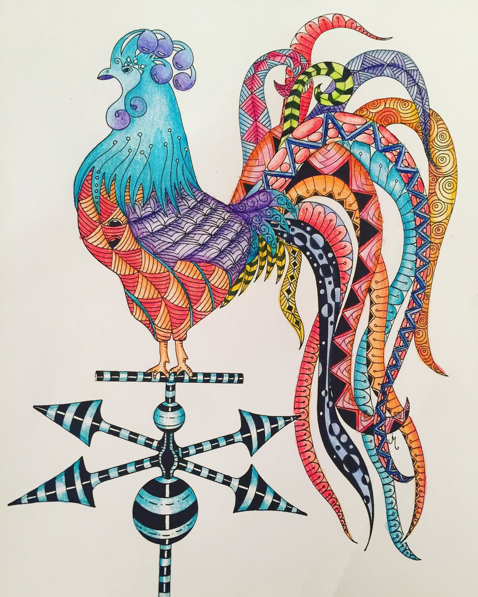 ColoringAddicts's tweet image. This weeks #coloring. Lots of critters this week ;) #coloringbookaddict