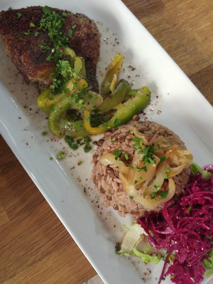 VanEastVillage's tweet photo. Look at these magnificent dishes at @TamamVEV The flavours are divine! #Palestiniancooking
+ it's air conditioned. https://t.co/VH3BSbzAIh