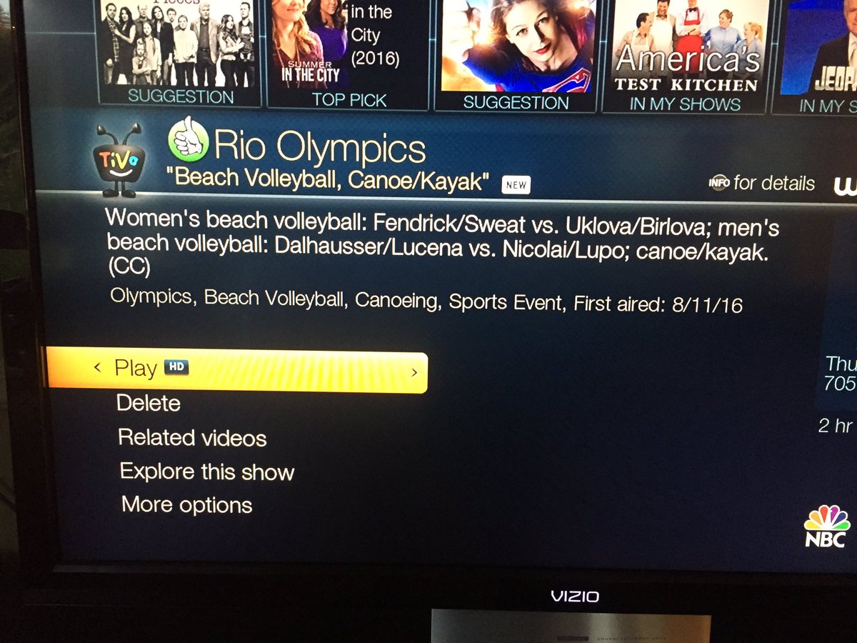 Jason Laxdal (@jasonlaxdal) on Twitter photo Dear <a href="/NBCOlympics/">NBC Olympics & Paralympics</a> & <a href="/nbc/">NBC Entertainment</a> I'm sure programming is hard, but when you tell my <a href="/TiVo/">TiVo</a> there's canoe/kayak deliver it. Dear <a href="/NBCOlympics/">NBC Olympics & Paralympics</a> & <a href="/nbc/">NBC Entertainment</a> I'm sure programming is hard, but when you tell my <a href="/TiVo/">TiVo</a> there's canoe/kayak deliver it.