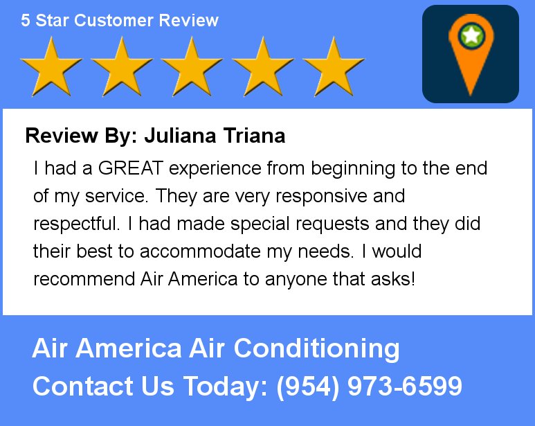 Review By: Juliana Triana I had a GREAT experience from beginning to the end of my service. They are very responsive