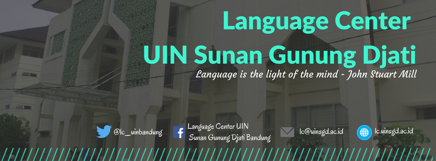 lc_uinbandung's tweet photo. Media Center of Language Center of UIN Sunan Gunung Djati Bandung https://t.co/Rg6MDiWzAA