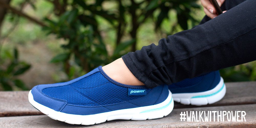 Comfort from top to bottom. #WalkWithPower #powershoes