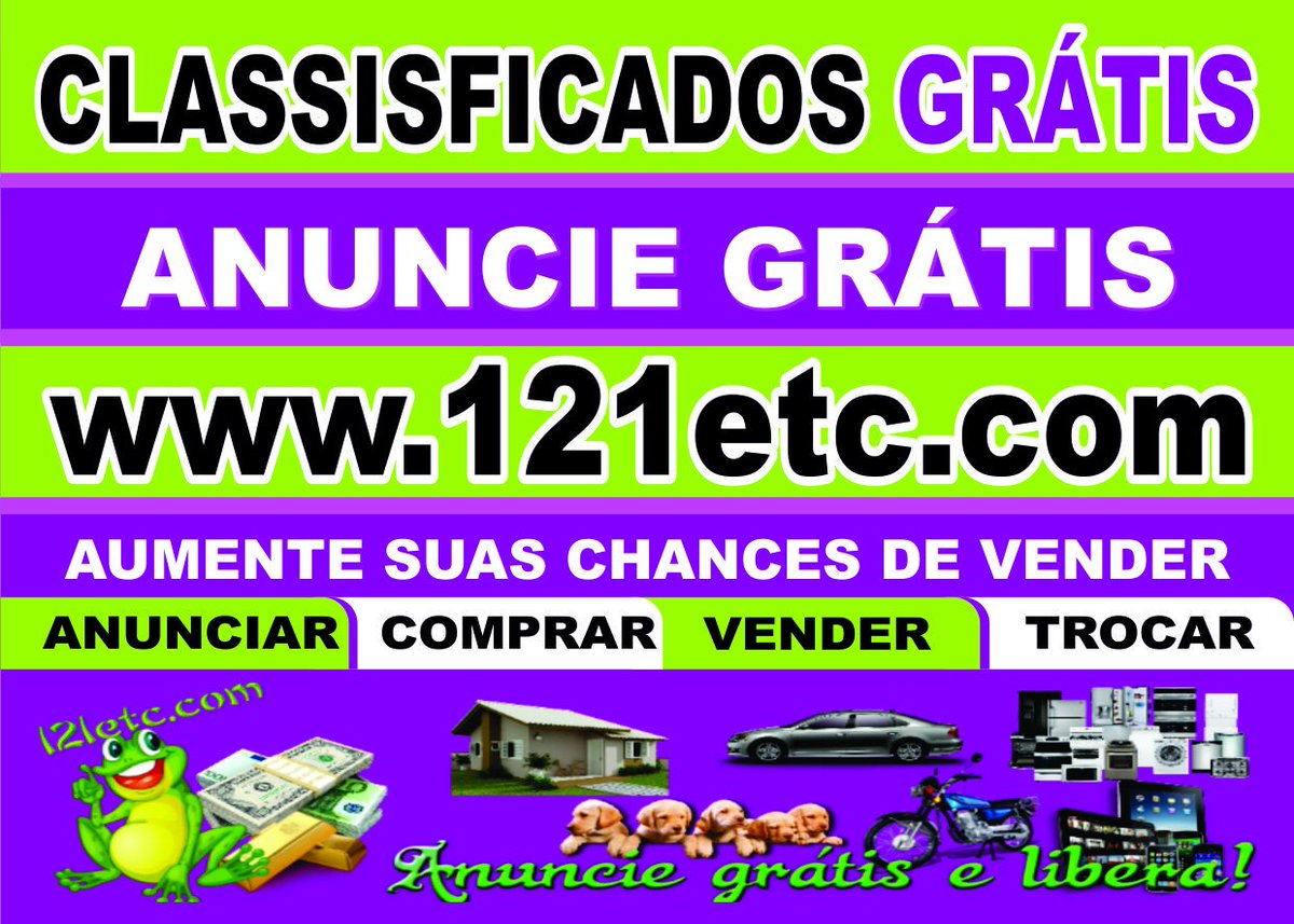 Classificado Grátis ! Anuncie |Comprar |  Vender | Liberalá 
seu anúncio Grátis. 
121etc.com
